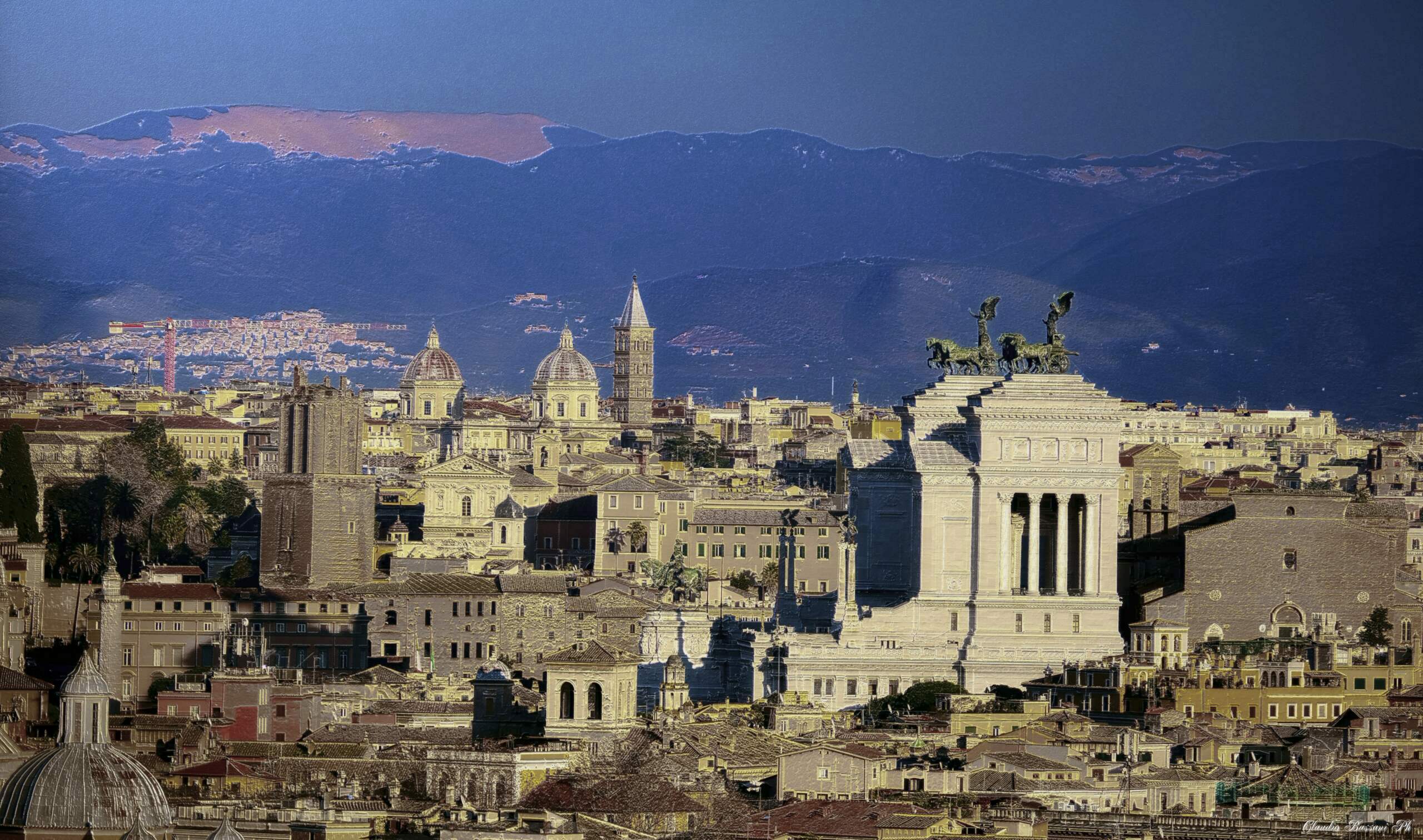 Roma oltre i tetti
